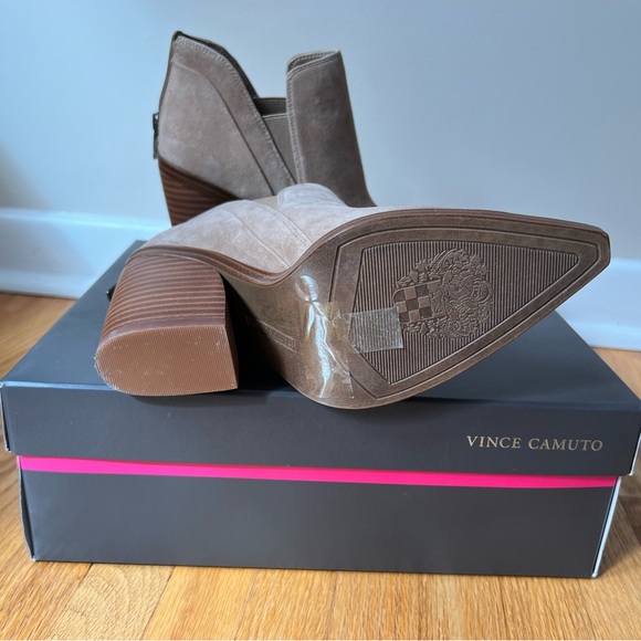 Vince Camuto Suede Ankle Boots - Picture 5 of 5